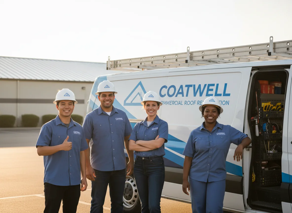 Commercial roof coating company in Seekonk, MA